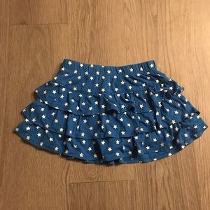 Ruffled skort